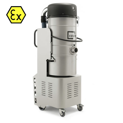 Aspirateur à sec - KF30.021 - KEVAC  SRL - triphasé / mobile / en acier inoxydable