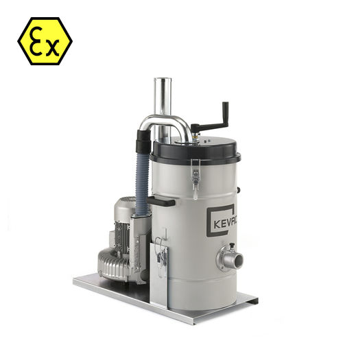 Aspirateur industriel - KH1636.022 - KEVAC  SRL - à sec / triphasé / en acier inoxydable