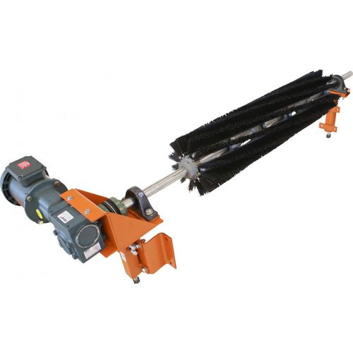 Brosse cylindrique spirale - Martin Engineering - de nettoyage / en polypropylène / de bande transporteuse