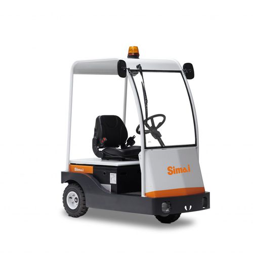 Tracteur de remorquage - TTE40 - SIMAI SpA - électrique / à 3 roues / à conducteur porté assis