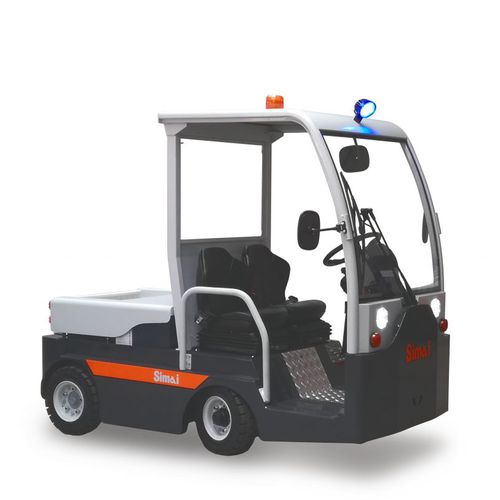 Tracteur de remorquage - TE80IXB - SIMAI SpA - électrique / à 4 roues / à conducteur porté assis