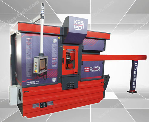 Machine transfert rotative - CNC PRO BAR MODEL-DOOR HINGES - KESTECH ROTARY TRANSFER MACHINES - CNC / 8 positions / à chargement/déchargement automatisé