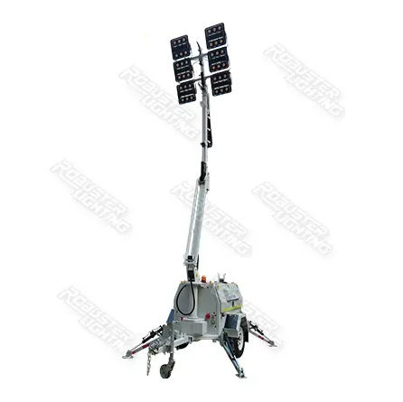 Tour d'éclairage à LED - RPLT-7600 - Fujian Robust Power Co., Ltd. - à moteur diesel
