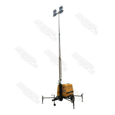 Tour d'éclairage à LED - RPLT-6000 - Fujian Robust Power Co., Ltd. - à iodures métalliques / à moteur diesel