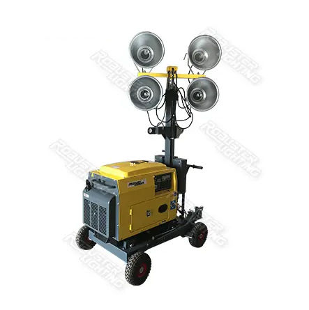 Tour d'éclairage à LED - RPLT-1600 - Fujian Robust Power Co., Ltd. - à iodures métalliques / à moteur diesel