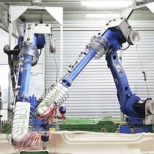 Machine de découpe au jet d'eau - Yaskawa MH24   - WIN-WIN WATERJET CO.,LTD. - pour acier / pour moquette / pour l'industrie automobile