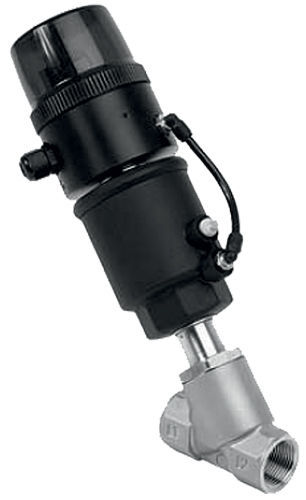 Vanne à piston - PVE - ALPHA AUTOMATISMES Sarl - à commande pneumatique / de régulation / pour l'eau