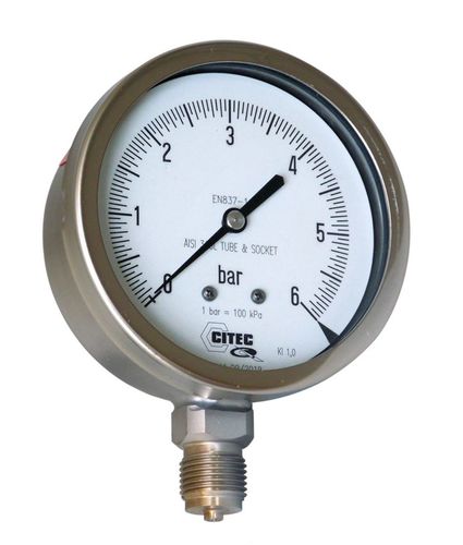 Manomètre différentiel - 7120B  - ALPHA AUTOMATISMES Sarl - absolu / relatif / à cadran