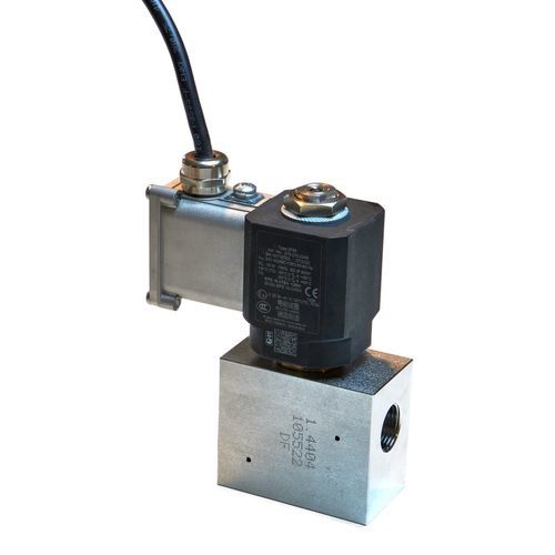 Électrovanne pour hydrogène - HyValve 500 - ALPHA AUTOMATISMES Sarl - à commande assistée / 2 voies / NF