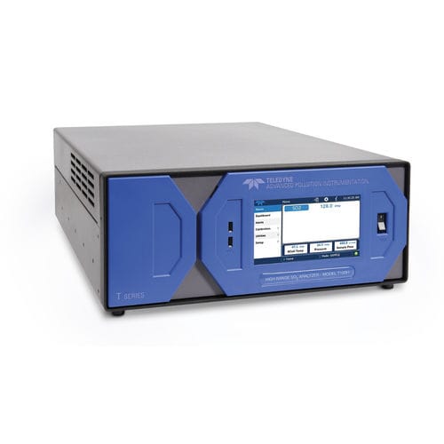 Analyseur de gaz - T100H - Teledyne API - de dioxyde de soufre / pour surveillance d'émissions de gaz / de pression