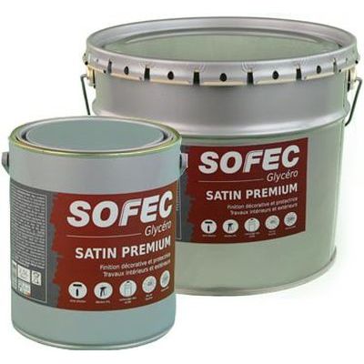 Peinture de finition - Satin Premium - Sofec - antirouille / liquide / glycérophtalique
