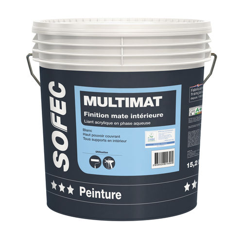 Peinture de finition - Multimat - Sofec - liquide / en acrylique / pour le bâtiment