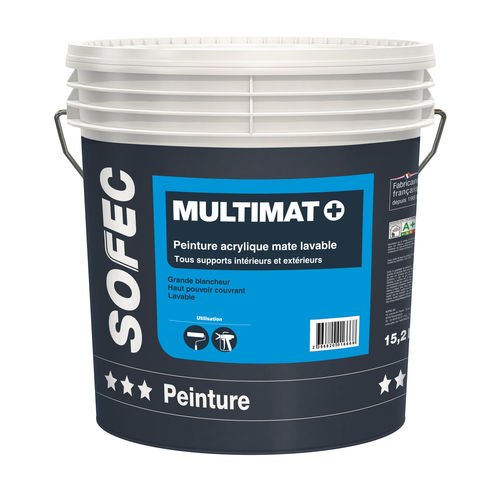 Peinture de finition - Multimat + - Sofec - liquide / en acrylique / pour le bâtiment