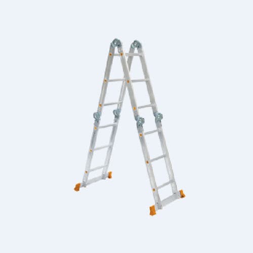 Échelle en acier inoxydable - ELBE ENDUSTRY - pliante / multifonction