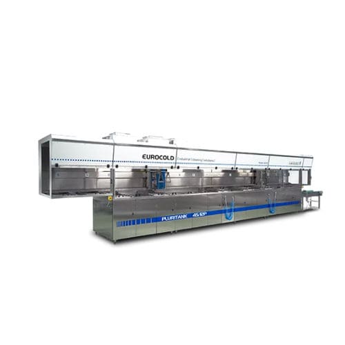 Machine de nettoyage à ultrasons - PLURITANK 10/12P - EUROCOLD srl - à détergent à base d'eau / automatique / industrielle