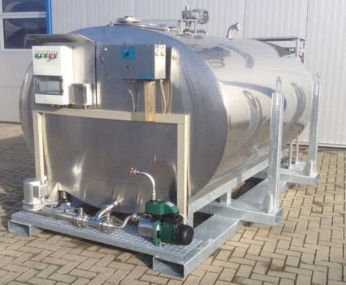 Récipient de refroidissement - 0 series - Risto - eau potable / en acier inoxydable / avec agitateur