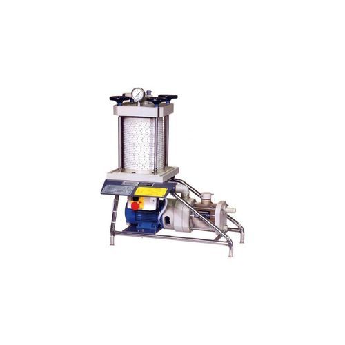 Unité de filtration à plaques - CESE series - OMG sas di Gibogini Stefano e C - pour eau / en acier inoxydable / en polypropylène