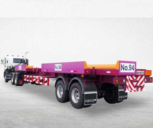Camion pour fortes charges - PS2-SC14000 - Panus Assembly - à 2 essieux / pour chantier