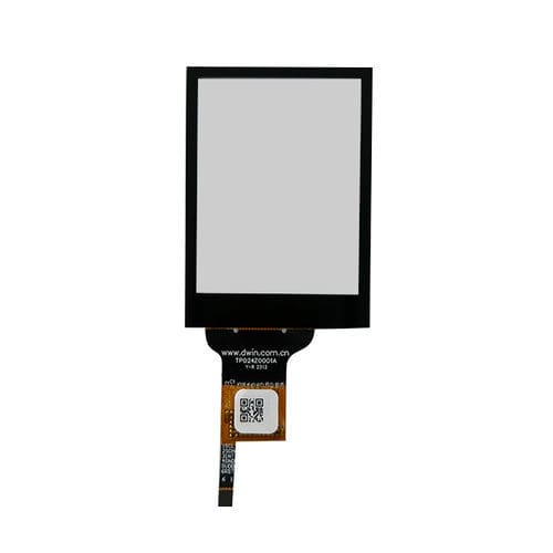 Dalle tactile capacitive - TP024Z0001A - Beijing DWIN Technology Co., Ltd. - 2.4" / à technologie tactile multipoint capacitive projetée / pour applications industrielles