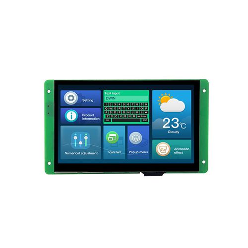 Panneau d'affichage 7" - DMG80480C070_04W - Beijing DWIN Technology Co., Ltd. - TFT LCD / TN / à écran tactile capacitif