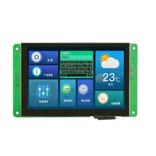 Module à cristaux liquides HMI - DMG80480C050_04W - Beijing DWIN Technology Co., Ltd. - TFT LCD / IPS / à écran tactile capacitif