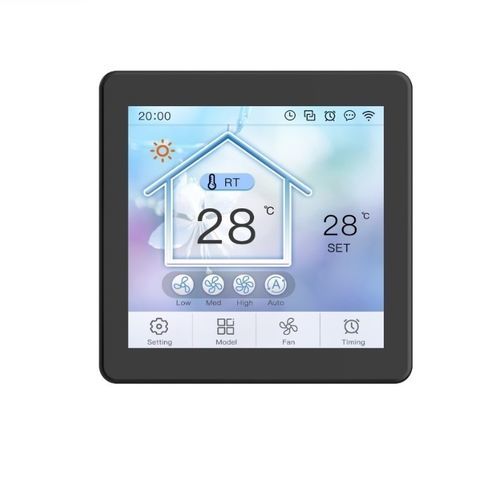 Thermostat tactile - TC040C11 U(W) 04 - Beijing DWIN Technology Co., Ltd. - CTN / programmable / relais