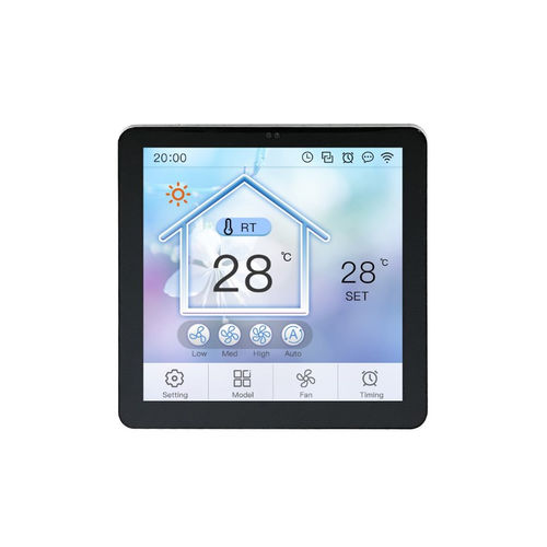 Contrôleur de température avec écran tactile - TC041C12 U(W) 00 - Beijing DWIN Technology Co., Ltd. - avec afficheur LCD / électronique / IP65