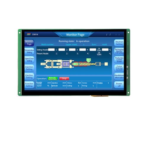 Module d'affichage 10.1" - DMT12800T101_36WTC - Beijing DWIN Technology Co., Ltd. - TFT LCD / IPS / à écran tactile capacitif