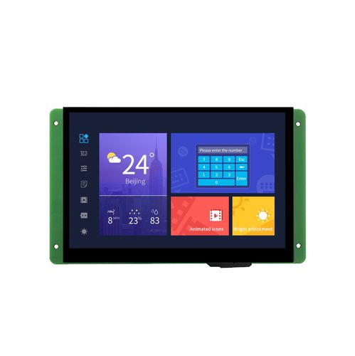 Module d'affichage avec contrôleur - DMG12800T070_01W - Beijing DWIN Technology Co., Ltd. - TFT LCD / IPS / à écran tactile capacitif