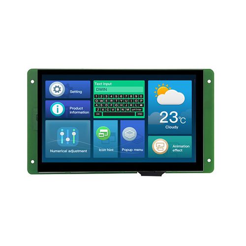 Module d'affichage TFT LCD - DMG80480K070_03W - Beijing DWIN Technology Co., Ltd. - TN / à écran tactile capacitif / à écran tactile résistif