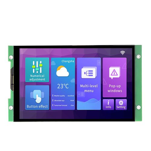 Module d'affichage TFT LCD - DMG12800K080_03W - Beijing DWIN Technology Co., Ltd. - IPS / couleur / haute résolution