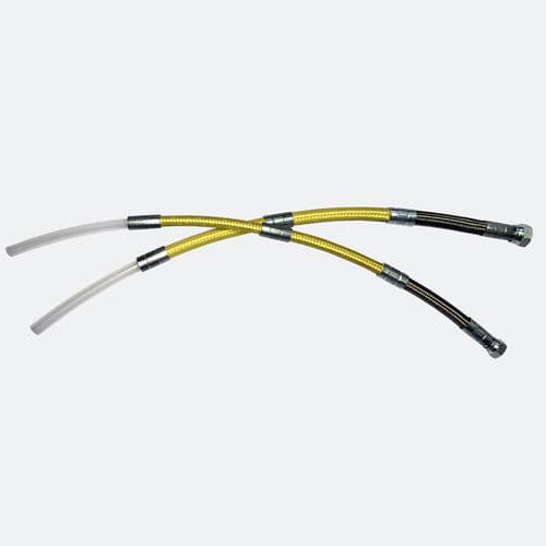 Tuyau flexible en PTFE - Pressureﬂex® - Kongsberg Automotive - pour produits chimiques / pour carburant / pour gaz