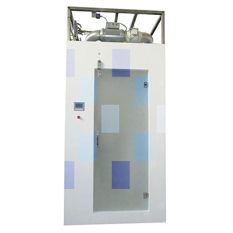 Douche de sécurité de décontamination - RLM-650 - ALBIAN GROUP - sur pied / pour laboratoire / pour salle blanche