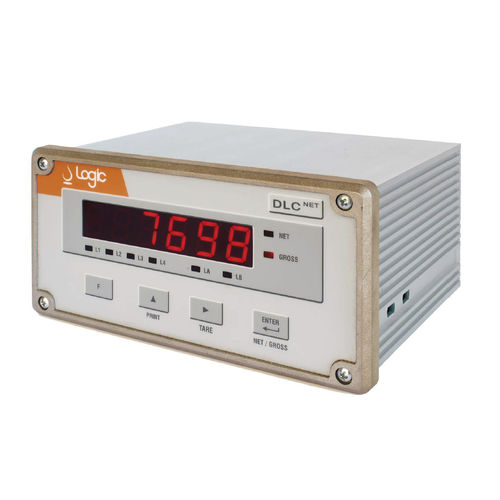 Module d'interface avec écran - DLC-NET series - Logic S.r.l. - ProfiNet / PROFIBUS / pour capteur de force