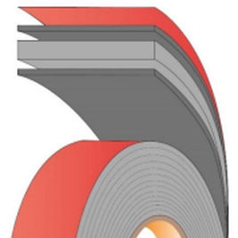 Ruban adhésif double-face - SilverTape™AM1015HC - AFTC group - en mousse acrylique / pour applications automobiles