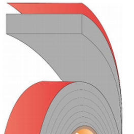 Ruban adhésif double-face - SilverTape™5004 - AFTC group - en acrylique / en mousse acrylique / en aluminium