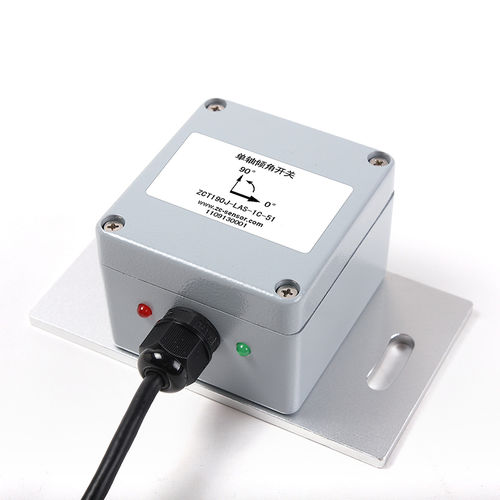 Détecteur d'inclinaison MEMS - ZCT190J-LAS-1C-51 - Shanghai Zhichuan Electronic Tech Co., Ltd - 1 axe / avec alarme / pour nacelle élévatrice