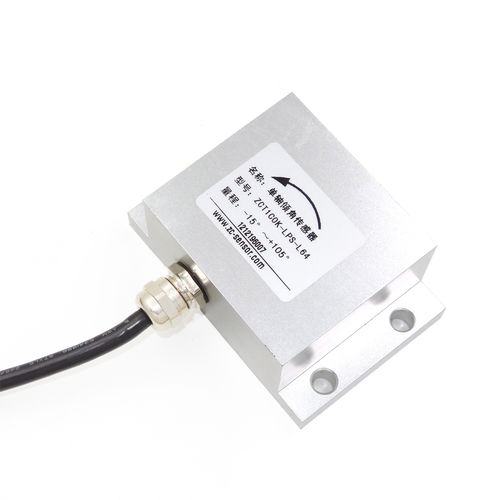 Capteur d'inclinaison mono-axe - ZCT1XXK-LPS-X64 - Shanghai Zhichuan Electronic Tech Co., Ltd - sortie de courant / haute précision / avec boîtier en aluminium