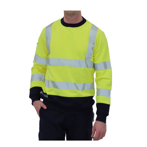 Sweat-shirt de travail - ARC FLASH HI-VIS - Apparel Supply Solutions - antistatique / haute visibilité / de protection contre les arcs électriques