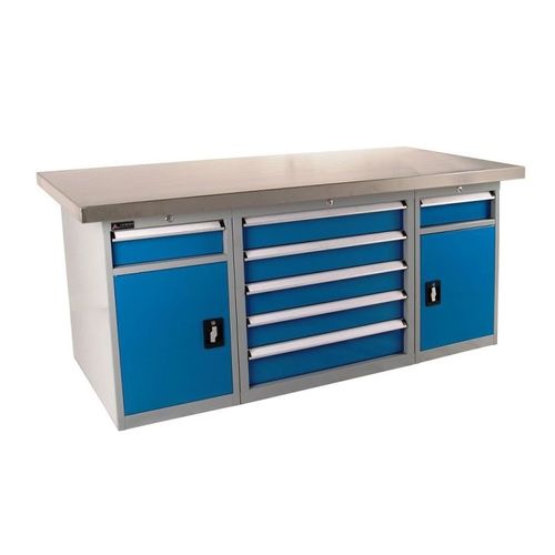 Table de travail en acier inoxydable - FC-2016 - ChengDu SanJi Technology Co.,LTD - avec tiroirs