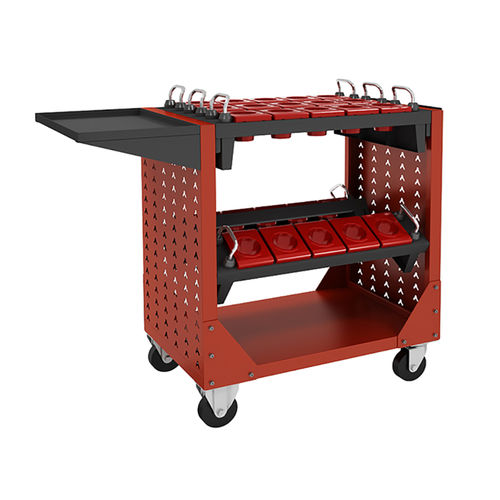 Chariot de transport - ChengDu SanJi Technology Co.,LTD - 3 niveaux / porte-outils