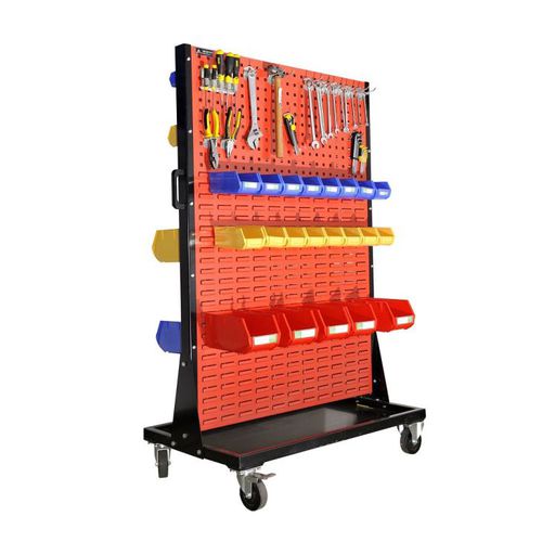 Rayonnage pour entrepôt de stockage - FJ-4006/7 - ChengDu SanJi Technology Co.,LTD - mobile / double-face