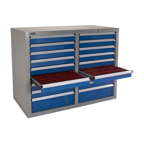 Armoire à outils - FC-2018 - ChengDu SanJi Technology Co.,LTD - au sol / multi-tiroirs / en acier inoxydable