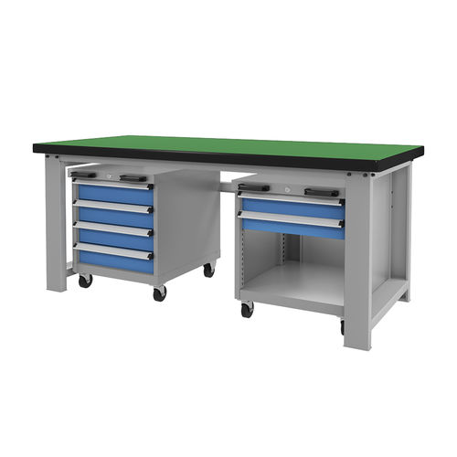 Établi en acier - FZ-1061 - ChengDu SanJi Technology Co.,LTD - à tiroir / mobile / démontable
