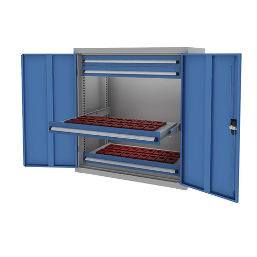 Armoire à outils - FG-3018 - ChengDu SanJi Technology Co.,LTD - au sol / à tiroir / double porte