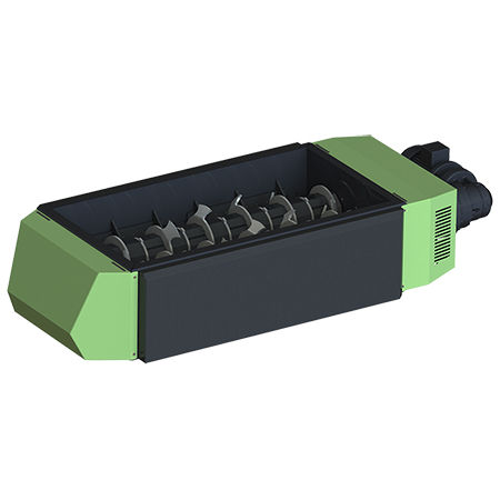Déchiqueteur à 2 arbres - P 130 - Robust d.o.o. - pour le bois / de déchets / plastique