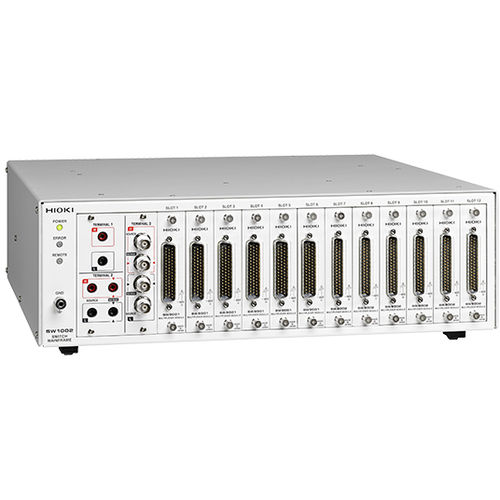 Multiplexeur module - SW100 series - HIOKI EUROPE GmbH - multicanaux