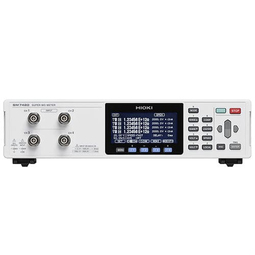 Mégohmmètre numérique - SM series - HIOKI EUROPE GmbH - sur table