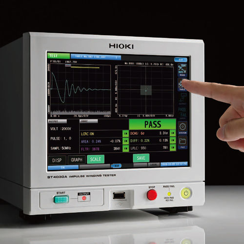 Testeur d'isolement par impulsion de tension - ST4030A - HIOKI EUROPE GmbH - pour enroulement statorique / de rotor