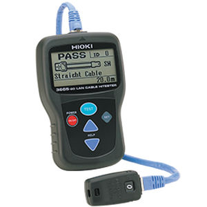 Testeur de réseau LAN - HiTESTER 3665 - HIOKI EUROPE GmbH - de câbles / portatif / numérique